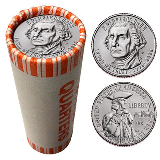 2026 Revolutionary War Quarter Roll • Denver Mint • 1776–2026 America 250