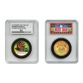 CINCINNATI BENGALS #1 DAD Licensed NFL 24KT Gold Clad JFK Half Dollar Coin in Special *Best Dad* Sealed Graded Holder 