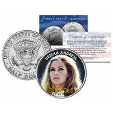 URSULA ANDRESS - Sex Symbol of the 1960s - Colorized JFK Kennedy Half Dollar U.S. Coin